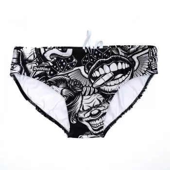 DELFINA TATTO BLACK WHITE 