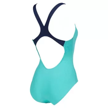 W SOLID SWIM PRO MINT-NAVY 