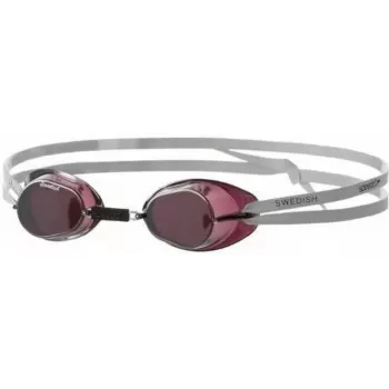 SPEEDO SWEDISH GOGGLE MIRROR SMOKE/SILVER 