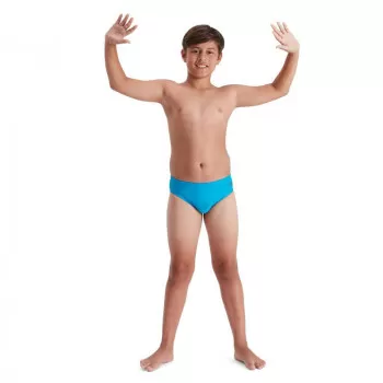 SPEEDO LOGO 6.5CM BRF BLUE/GREY DEČIJE KUPAĆE GAĆE 