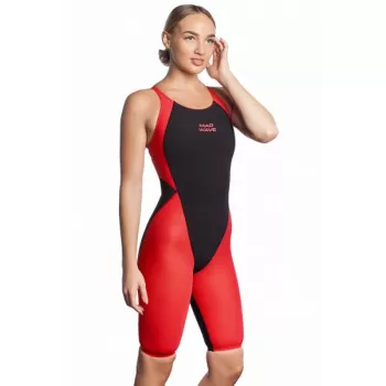 MAD WAVE REVOLUTION WOMEN OPEN BACK RED 