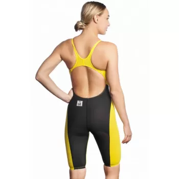 MAD WAVE REVOLUTION WOMEN OPEN BACK YELLOW 