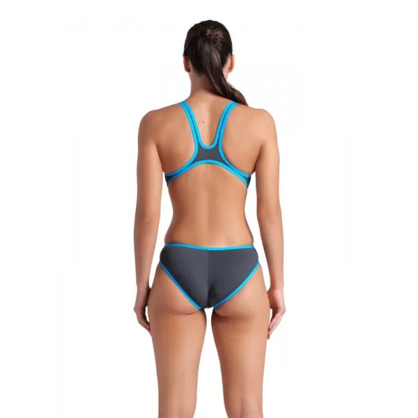 W ARENA ONE BIG LOGO ONE PIECE ASPHALT TURQUOISE 