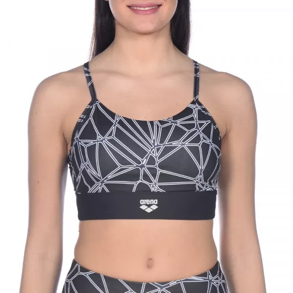 W GYM  BRA TOP CROSS STRAPS 