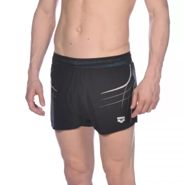 M A-ONE SIDE SPLIT SHORT 