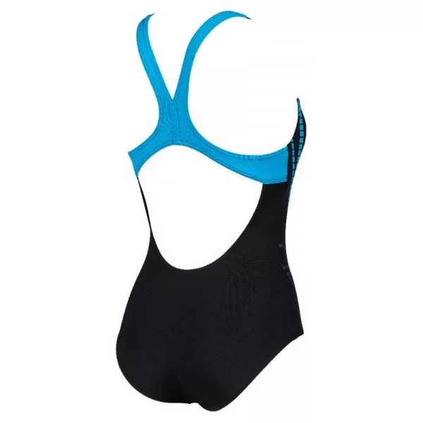 W SHINER SWIM PRO BACK ONE PIECE B BLACK-TURQUOISE ŽENSKI KUPAĆI KOSTIM 