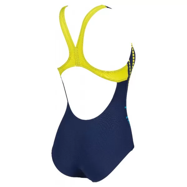 W SHINER SWIM PRO BACK ONE PIECE B NAVY-SOFT GREEN ŽENSKI KUPAĆI KOSTIM 