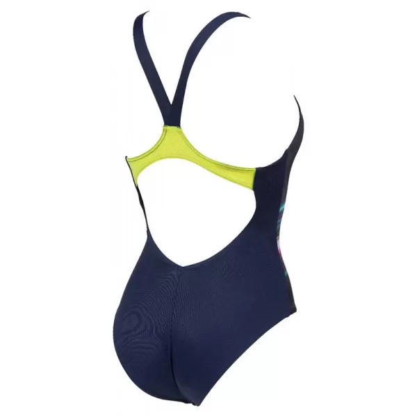 W FLASHING LIGHTS V BACK ONE NAVY 