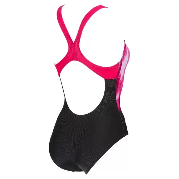 W DRAWING SWIM PRO BACK ONE BLACK 