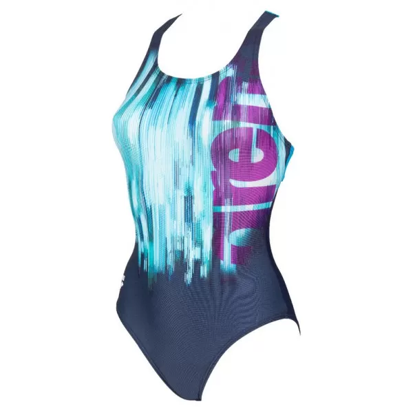 W DRAWING SWIM PRO BACK ONE NAVY 