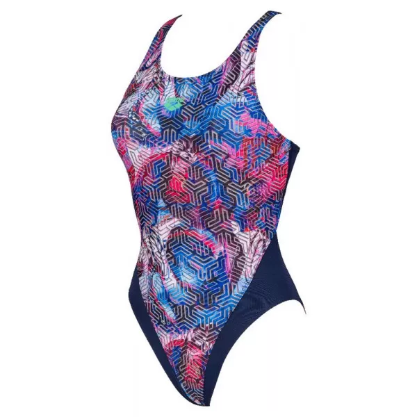 W KIKKO SWIM TECH ONE PIECE NAVY 