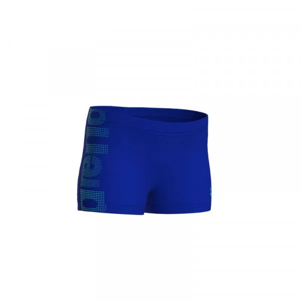 ARENA LOGO KIDS BOY SHORT NEON BLUE 