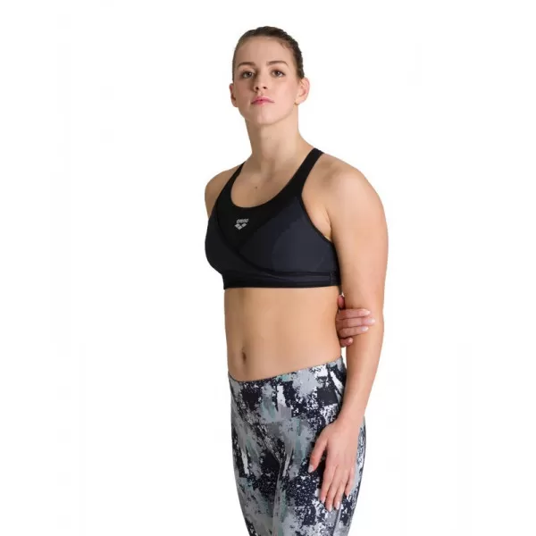 W BRA TOP ADJUSTABLE CROSS F 