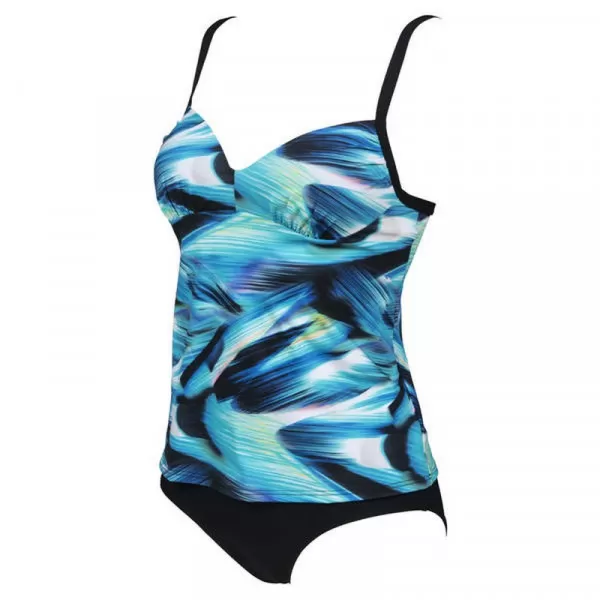 W FLAVIA TANKINI BLACK MULTI-BLACK ŽENSKI KOSTIM 