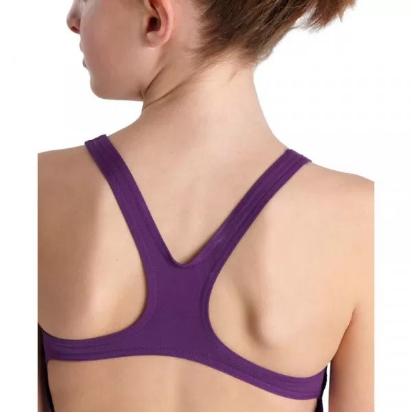 G TEAM SWIMSUIT SWIM PRO SOLID PLUM-WHITE 