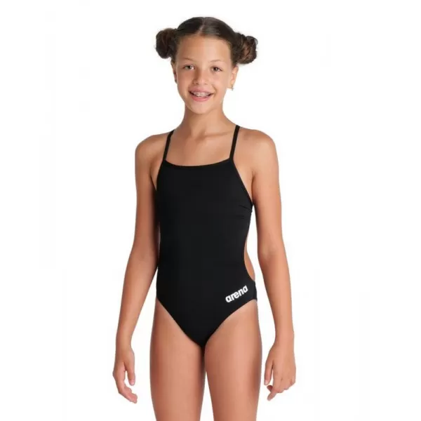 G TEAM SWIMSUIT CHALLENGE SOLID BLACK KUPAĆI KOSTIM 
