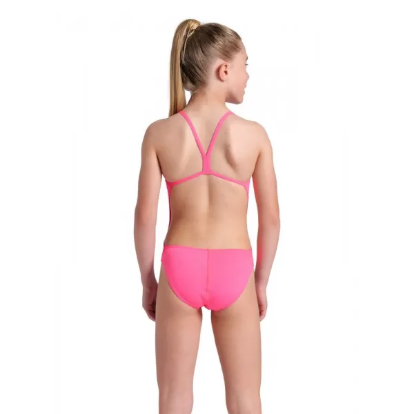 G TEAM SWIMSUIT CHALLENGE SOLID SHOCKING PINK-BLUE RIVER 