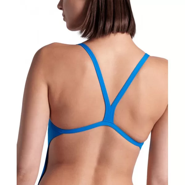 WOMENS TEAM SWIMSUIT CHALLENGE SOLID 800-BLUE RIVER 