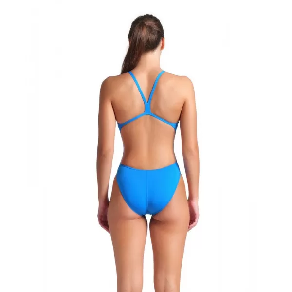 W TEAM SWIMSUIT CHALLENGE SOLID BLUE RIVER 