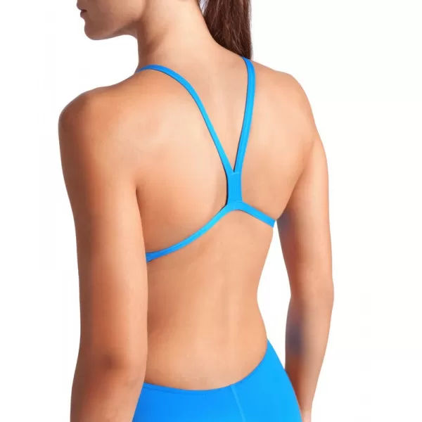 W TEAM SWIMSUIT CHALLENGE SOLID BLUE RIVER 