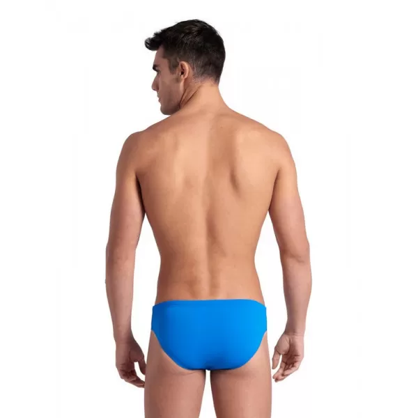 MENS TEAM SWIM BRIEFS SOLID BLUE RIVER 