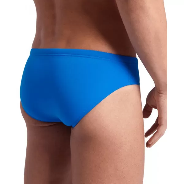 MENS TEAM SWIM BRIEFS SOLID BLUE RIVER 