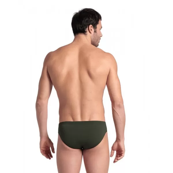 MENS TEAM SWIM BRIEFS SOLID DARK SAGE 