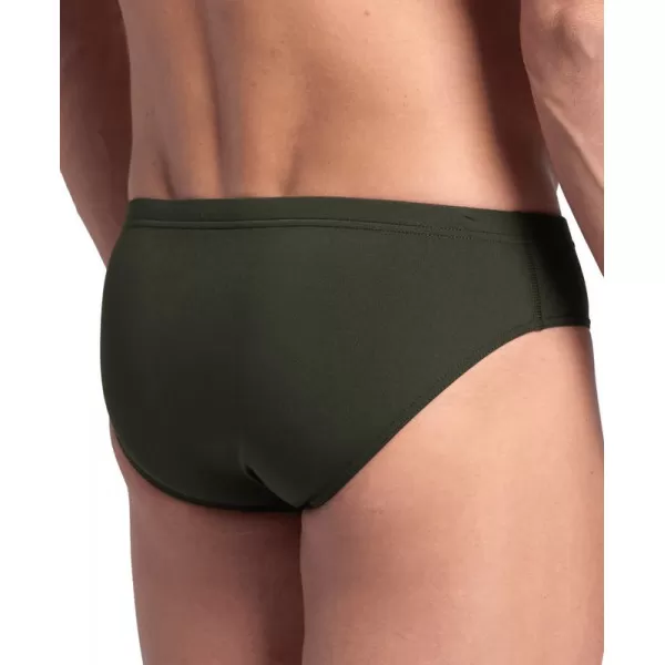MENS TEAM SWIM BRIEFS SOLID DARK SAGE 