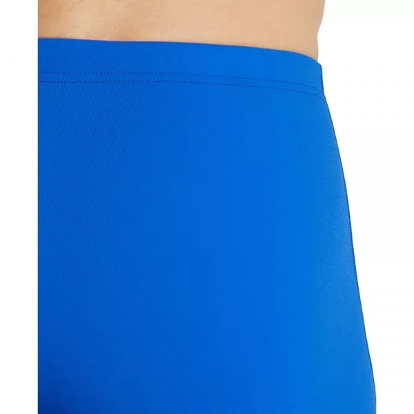 M TEAM SWIM SHORT SOLID ROYAL-WHITE 