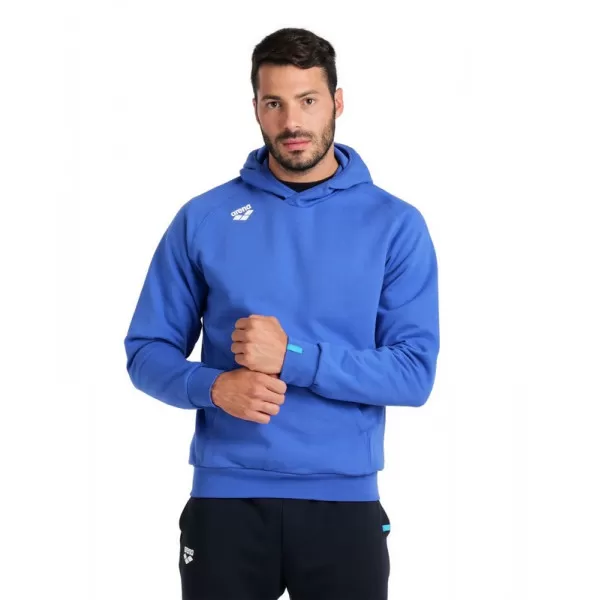 TEAM HOODED SWEAT PANEL ROYAL 