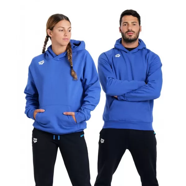 TEAM HOODED SWEAT PANEL ROYAL 
