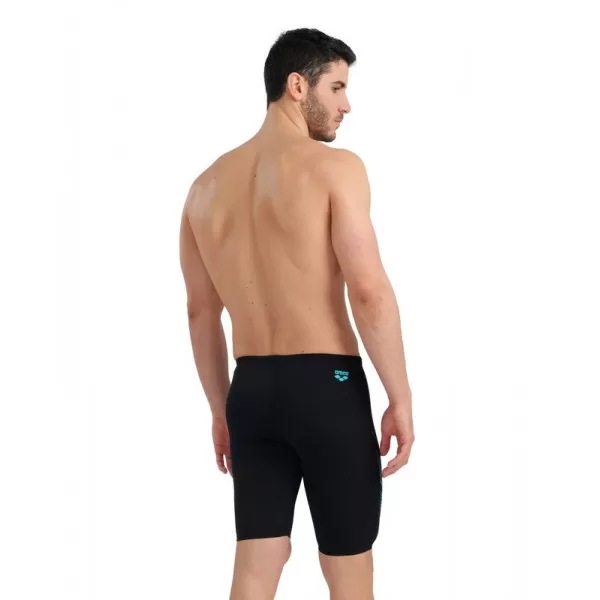 M SWIM JAMMER GRAPHIC BLACK 