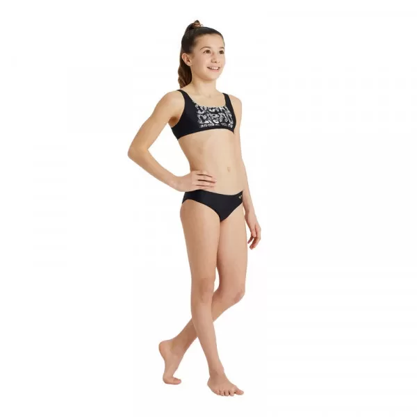 G ARENA SOLID JR BRA 2PCS BLACK 