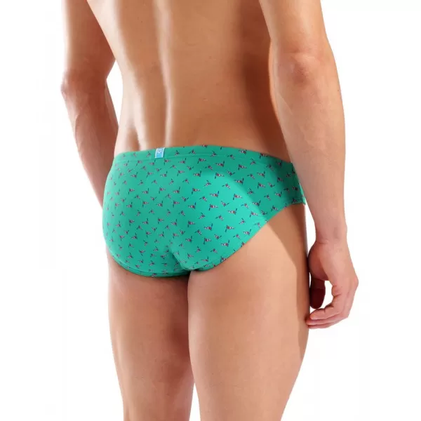 MEN'S SWIM BRIEFS ALLOVER 
