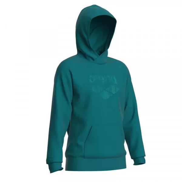 HOODED SWEAT LOGO GREEN LAKE 