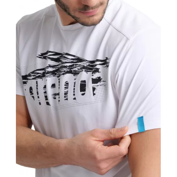 ARENA T-SHIRT LOGO WHITE 