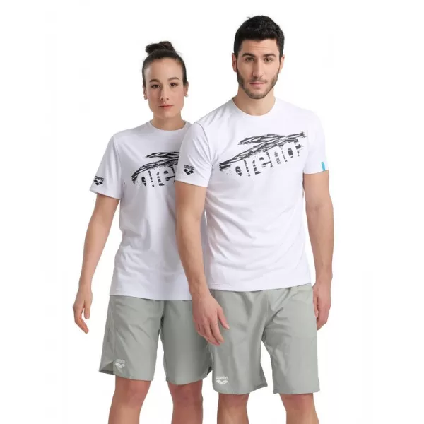 ARENA T-SHIRT LOGO WHITE 