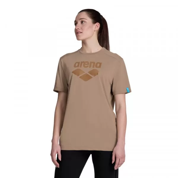 T-SHIRT LOGO CARAMELO 