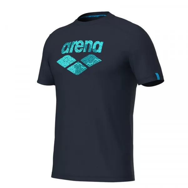ARENA T-SHIRT LOGO NAVY 