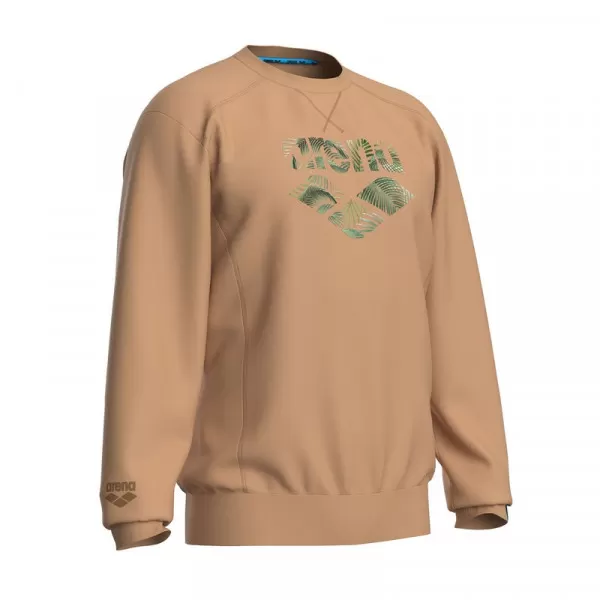 CREW SWEAT LOGO CARAMELO 