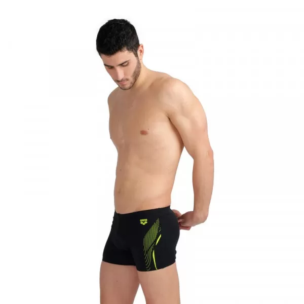 M SWIM SHORT GRAPHIC SOFT GREEN 