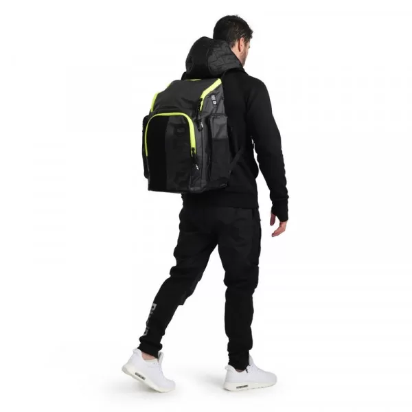 SPIKY III BACKPACK 45 DARK_SMOKE-NEON 