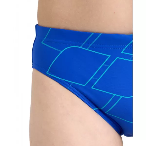 B ARENA MARK BRIEF NEON BLUE 