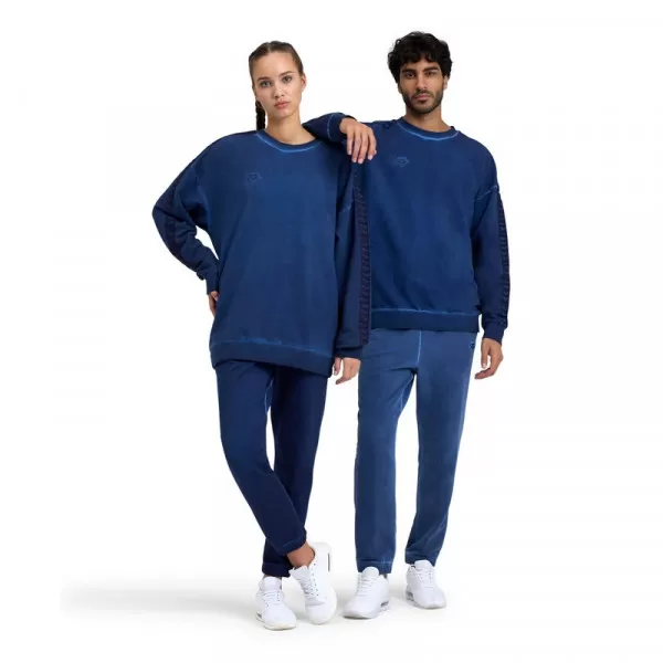 ARENA ICONS SWEAT OVERSIZE NAVY DELAVE-NAVY-WHITE 