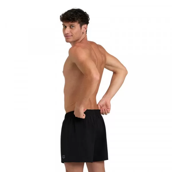 M ARENA MULTI SPORT SWIMSUIT SHORT BLACK-ASPHALT 