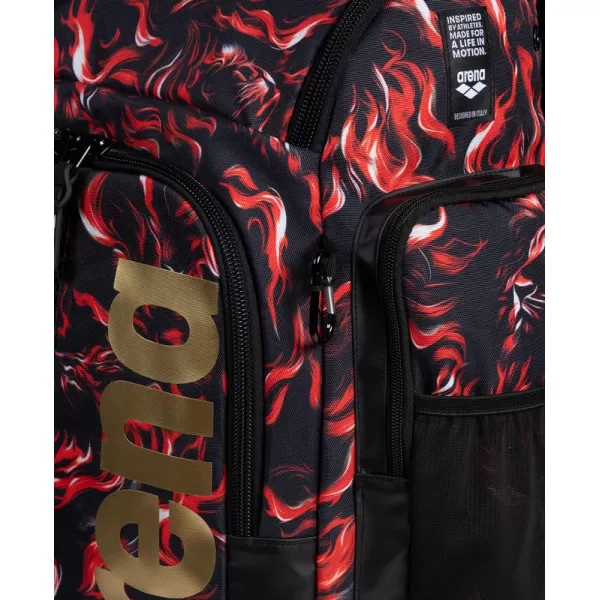 SPIKY III BACKPACK 45 ALLOVER MULTI-BLACK 