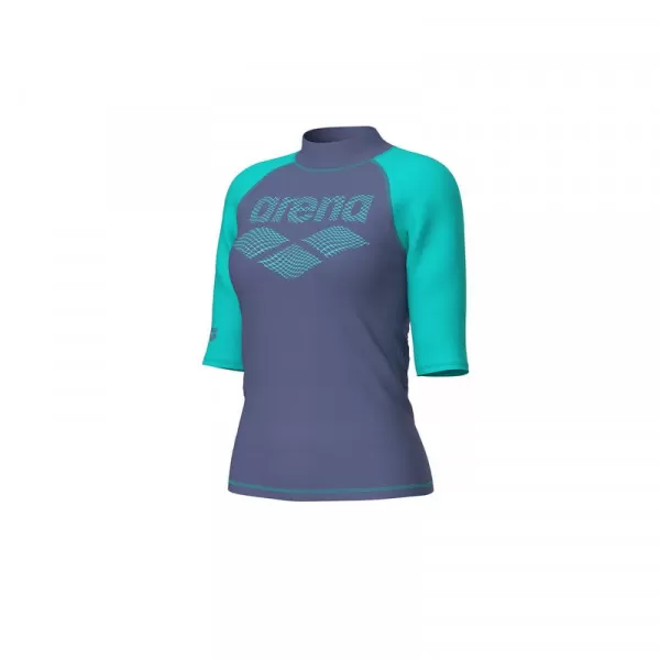 WOMEN'S ARENA RASH VEST S/S GRAPHIC 