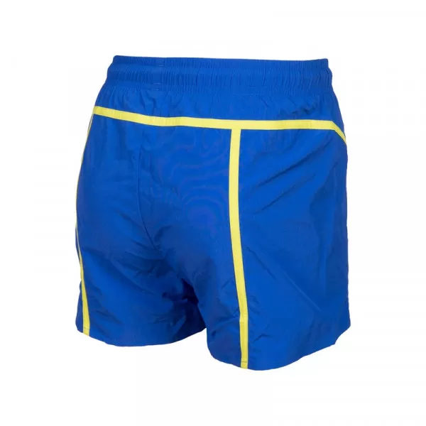 B ARENA PRO_FILE BEACH SHORT NEON BLUE-SOFT GREEN 