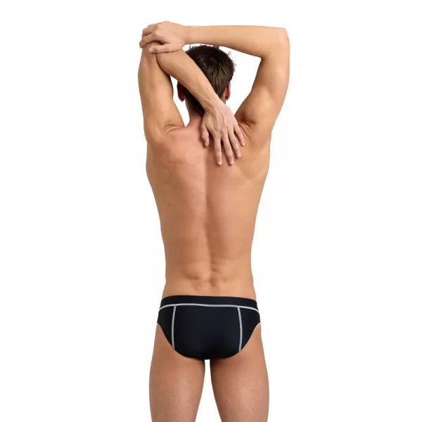 M ARENA PRO_FILE SWIM BRIEFS BLACK-WHITE 