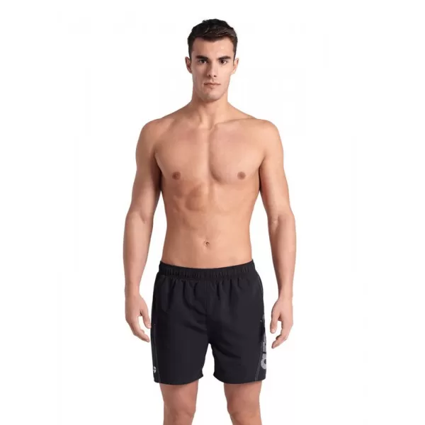 FUNDAMENTALS ARENA LOGO BOXER R 511-BLACK-WHITE 